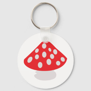 Chaveiro ícone do agaric de mosca