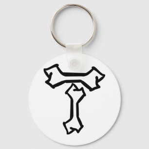 Chaveiro Ícone do osso de T