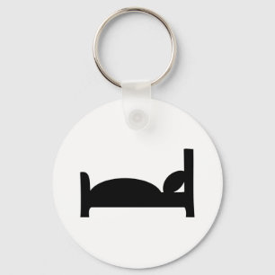 Chaveiro ícone do sono da cama