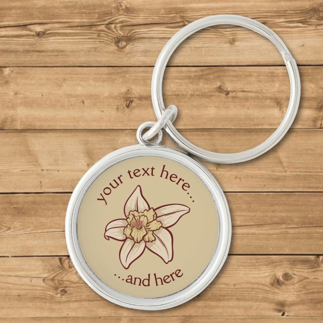 Chaveiro Ícone Flor Vanilla (Criador carregado)