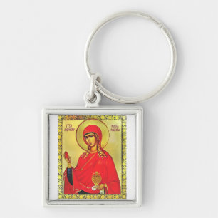 Chaveiro ícone ortodoxo de Santa Maria Madalena