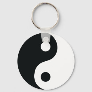 Chaveiro ícone ying e yang