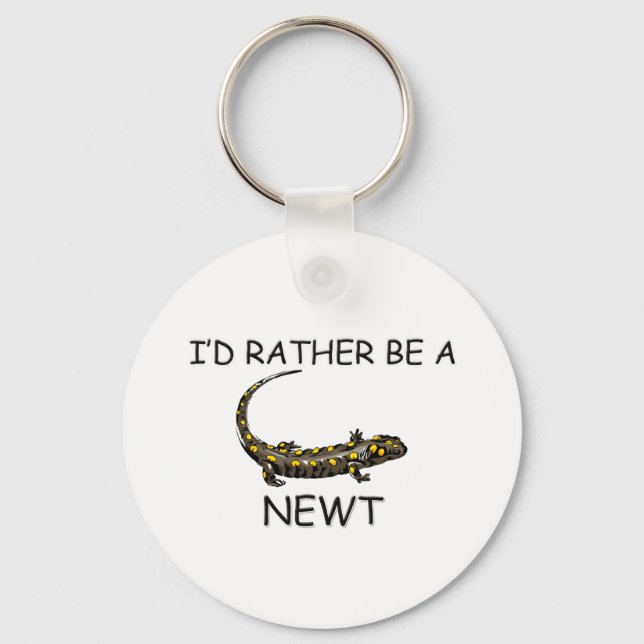 Chaveiro I'd Rather Be A Newt (Frente)