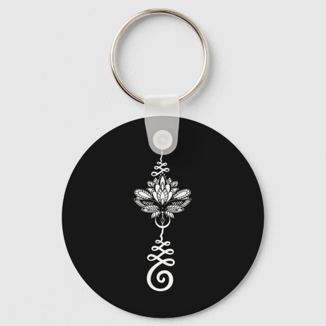 Chaveiro Ideia de Design Perfeito para Mulheres de Yoga Eso (Frente)