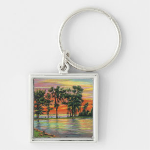 Chaveiro Ideia do ponto do arco e da seta