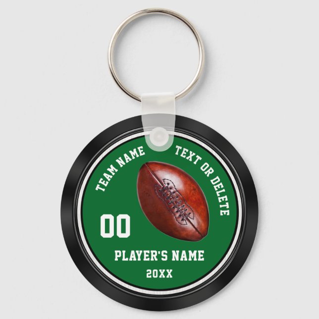Chaveiro Ideias de presentes personalizados de futebol para (Frente)