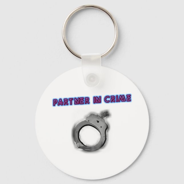 Chaveiro Identificador Esquerdo do Parceiro no Crime (Frente)