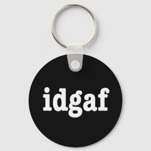Chaveiro idgaf eu não dou um F*ck