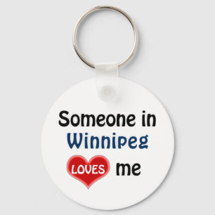 Chaveiro Iemand in Winnipeg houdt van me