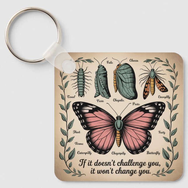 Chaveiro If It Doesn't Challenge You, It Won't Change You (Frente)