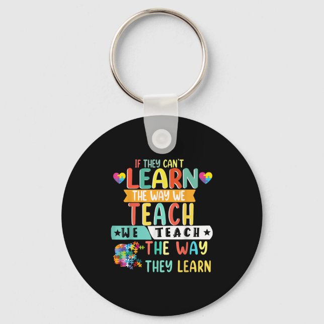 Chaveiro If They Can't Learn The Way We Teach The Way They  (Frente)