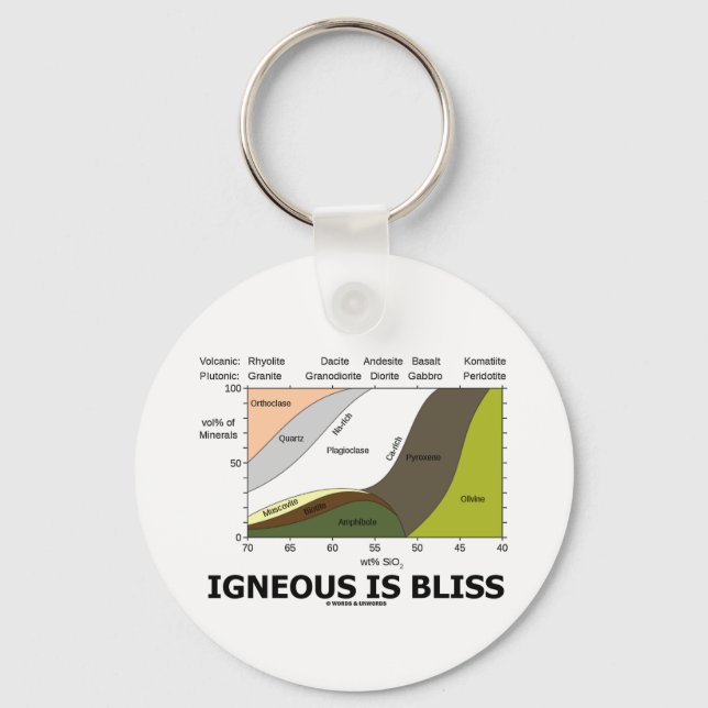 Chaveiro Igneous Is Bliss (Geology Ignorance Is Bliss) (Frente)