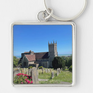 Chaveiro Igreja de St Leonards Hythe vista de cima