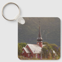 Igreja Flakstad das Ilhas Lofoten