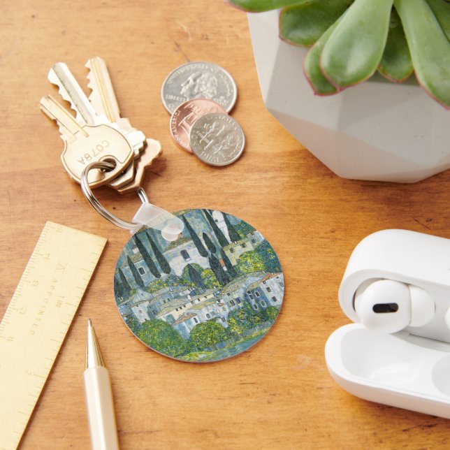 Chaveiro Igreja (Kirche) em Cassone por Gustav Klimt (Mesa)