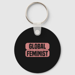 Chaveiro Igualdade Feminista Global Empoderamento Vintage P