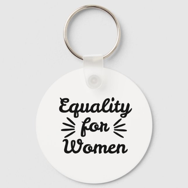 Chaveiro Igualdade Para as Mulheres Dia Internacional da Mu (Frente)