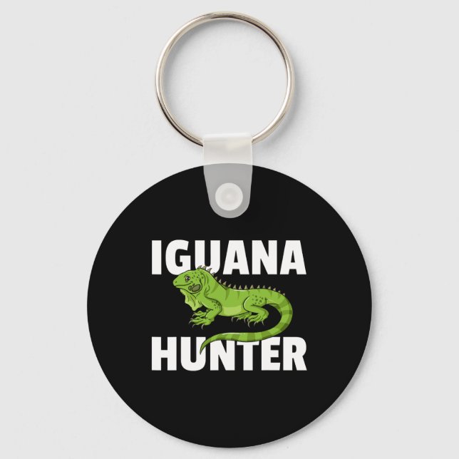 Chaveiro Iguana Hunter Reptile Lizard Hunting (Frente)