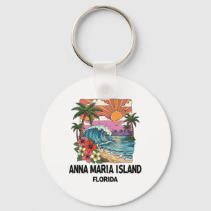 Chaveiro Ilha Anna Maria Tropical Praia Souvenir Férias