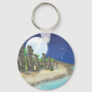 Chaveiro Ilha de Páscoa Moai