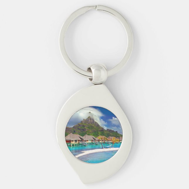 Chaveiro Ilha do Caribe Bora Bora (Frente)