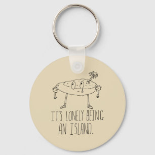 Chaveiro Ilha dos desenhos animados