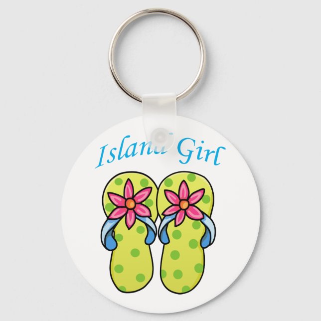 Chaveiro Ilha Girl (Frente)