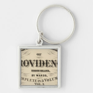 Chaveiro Ilha Johnston Rhode Muito cedo, cidade de Hopkins