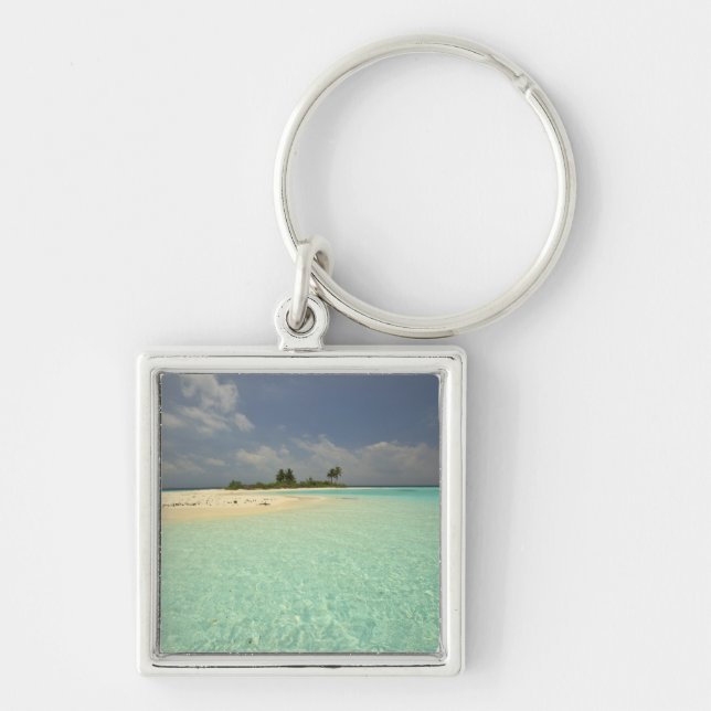 Chaveiro Ilha Mathidhoo, desabitada, Huvadhoo do Norte (Frente)