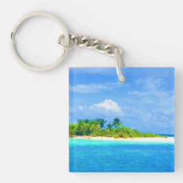 Chaveiro Ilha tropical