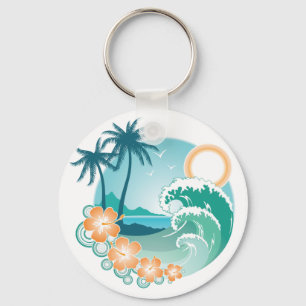 Chaveiro Ilha Tropical