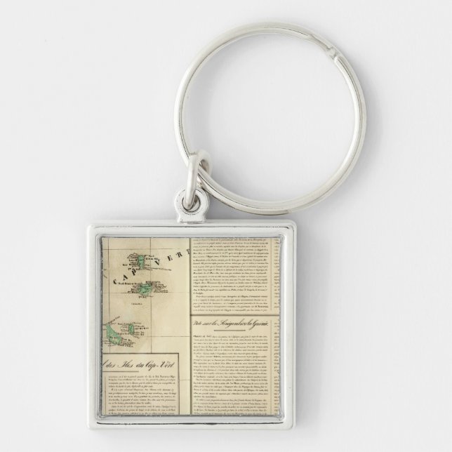 Chaveiro Ilhas Cabo Verde África (Frente)