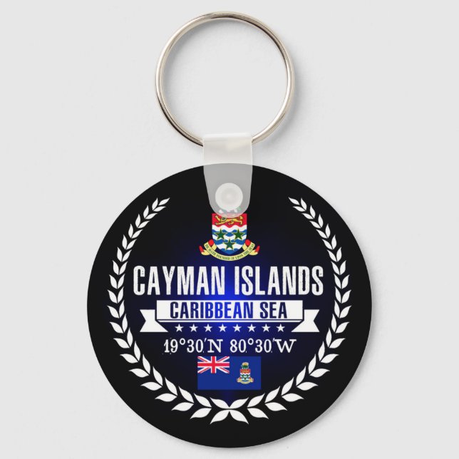 Chaveiro Ilhas Cayman (Frente)