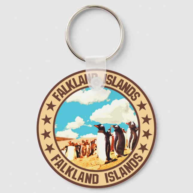 Chaveiro Ilhas Falkland (Frente)