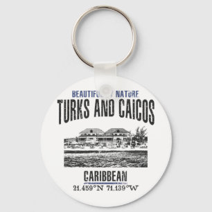 Chaveiro Ilhas Turcas e Caicos