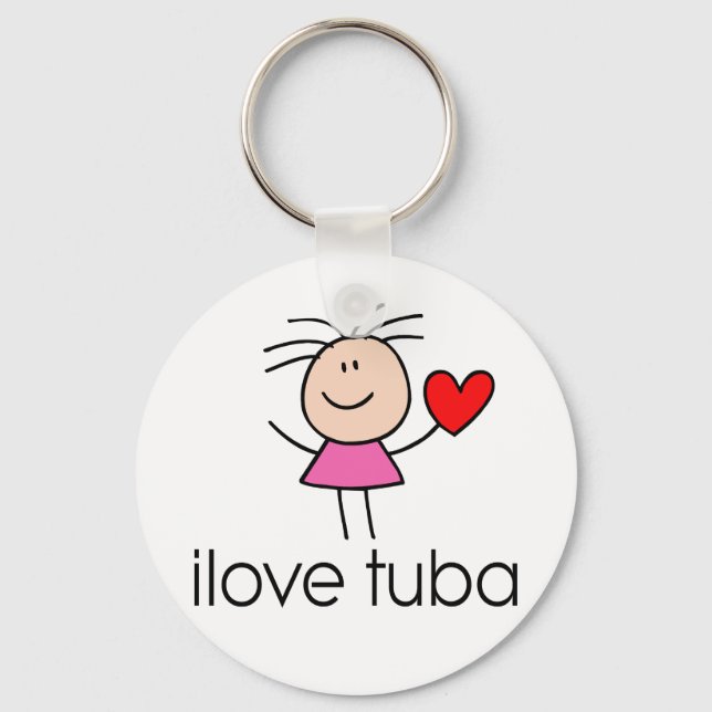 Chaveiro iLove Tuba Gift (Frente)