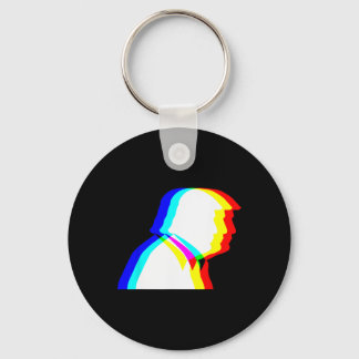Chaveiro Ilusão Óptica Trump Edm 