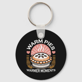 Chaveiro Ilustração da tarte: Momentos Quentes de Tempos Qu