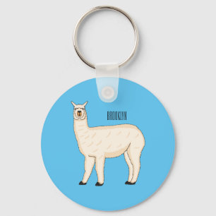 Chaveiro Ilustração de desenho animado de Llama