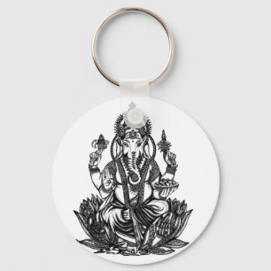 Chaveiro Ilustração de Ganesh