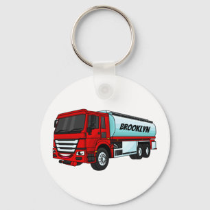 Chaveiro Ilustração do desenho animado do transporte de c