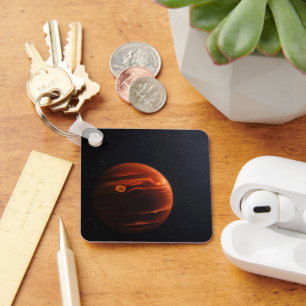 Chaveiro Ilustração Do Exoplaneta Vhs 1256 B E Das Suas Est