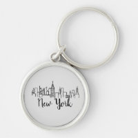 Ilustração do Skyline Nova Iorque