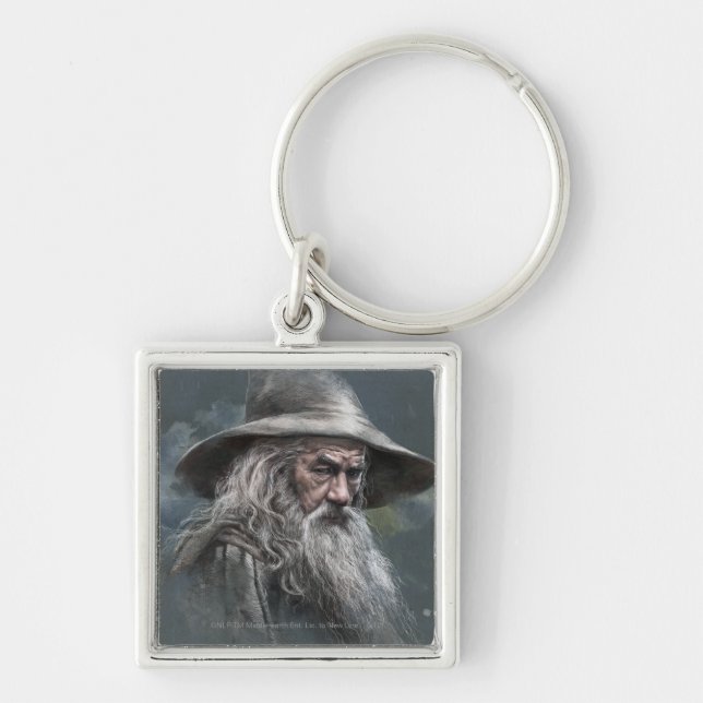 Chaveiro Ilustração Gandalf (Frente)