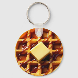 Chaveiro Ilustração Waffle