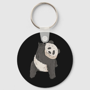 Chaveiro ILY Panda ASL Gesto de Mão surdo surdo perda de au