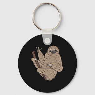 Chaveiro ILY Sloth ASL Gesto de Mão surdo surdo Perda de au