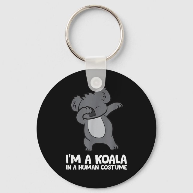 Chaveiro I'm A Koala In A Human Costume Funny Koala  (Frente)