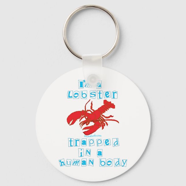 Chaveiro I'm a Lobster (Frente)