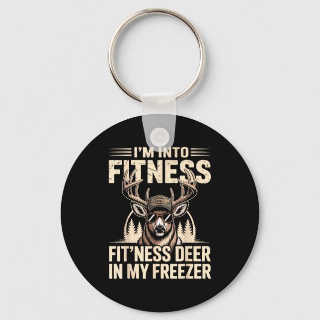 Chaveiro Im Into Fitness Fit'ness My Deer Zer Funny Hunting (Frente)